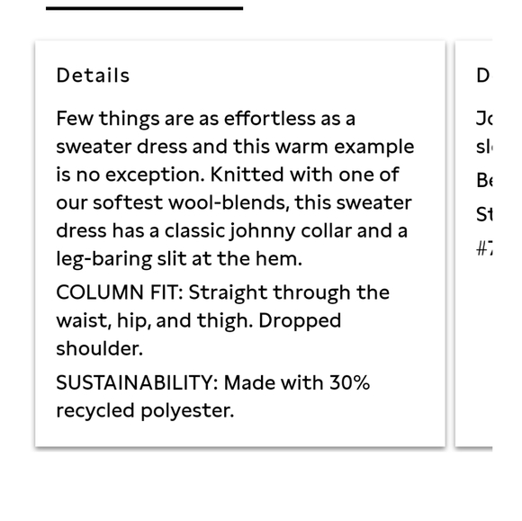 COPY - COPY - Gorgeous Johnny Collar Sweater Dress - Picture 5 of 8